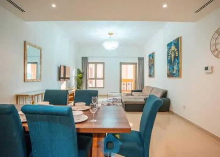 208Sa Elegant 1-Br Apartment In Palm Jumeirah